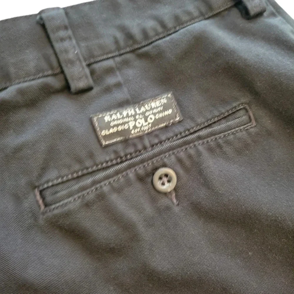 Polo Ralph Lauren Men's Flat Front 100% Cotton Prospect Chinos Shorts Size 42